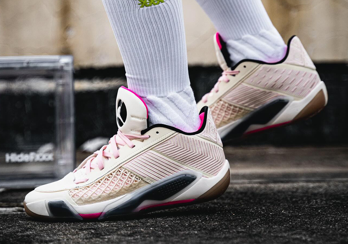 Air Jordan 38 Low Sail Pink Release Date 8