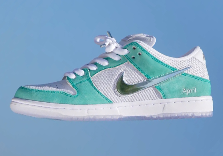 April Skateboards Nike Sb Dunk Low Fd2562 400 Release Date 1