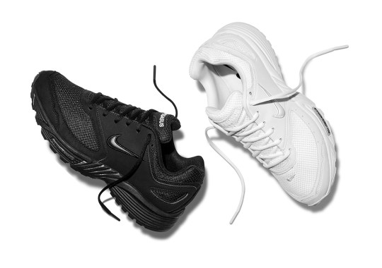 COMME des GARÇONS HOMME PLUS Revives The Nike Air Pegasus 2005 In Monochromatic Fashion