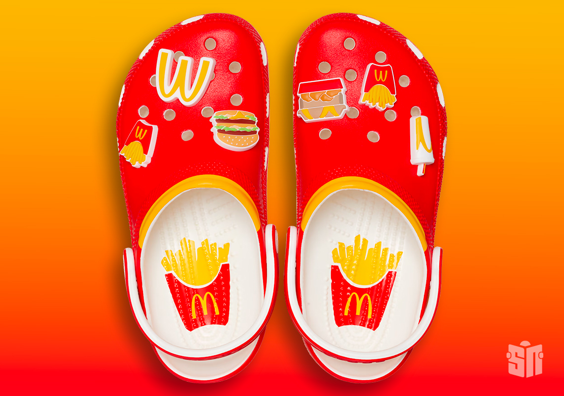 Mcdonalds Crocs Classic Clog 209858 90h 5