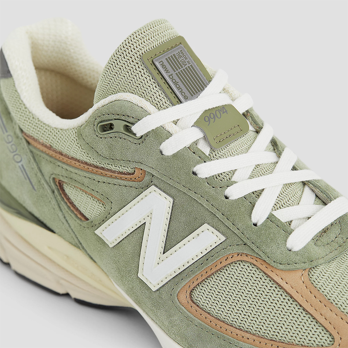 New Balance 990v4 Made In Usa Olive Leaf U990gt4 4