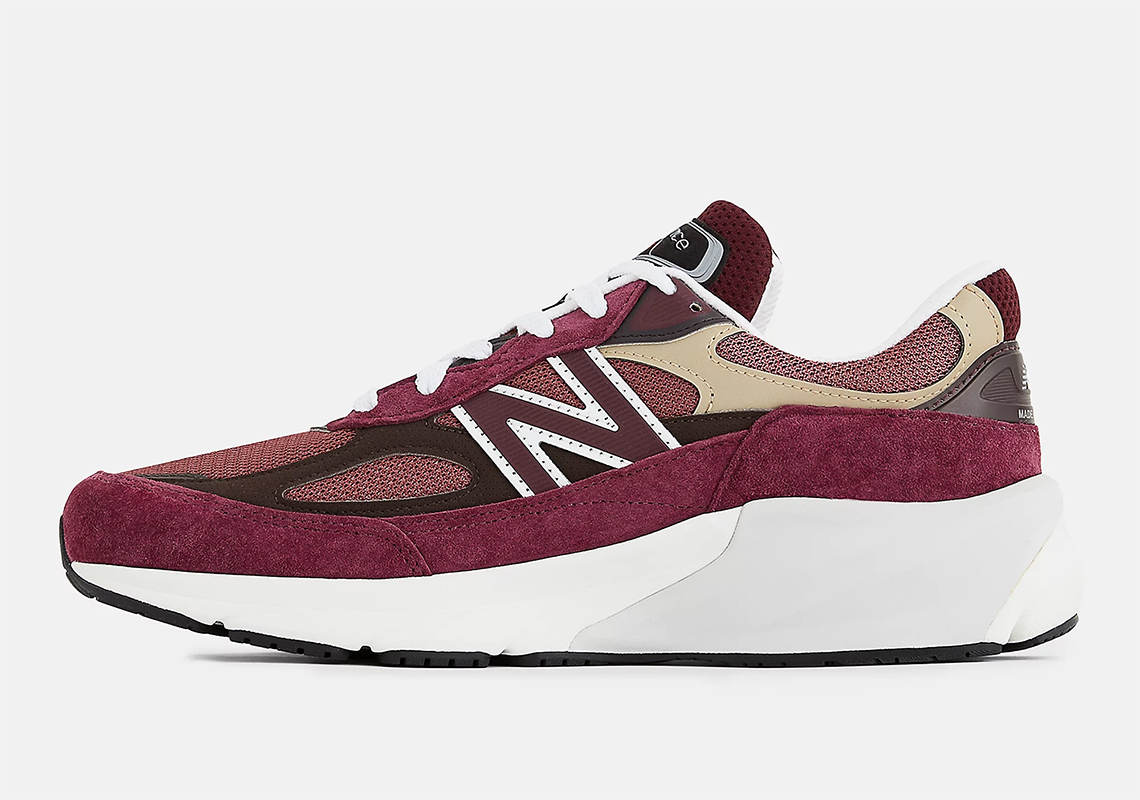 New Balance 990v6 Made In Usa Burgundy U990bt6 5