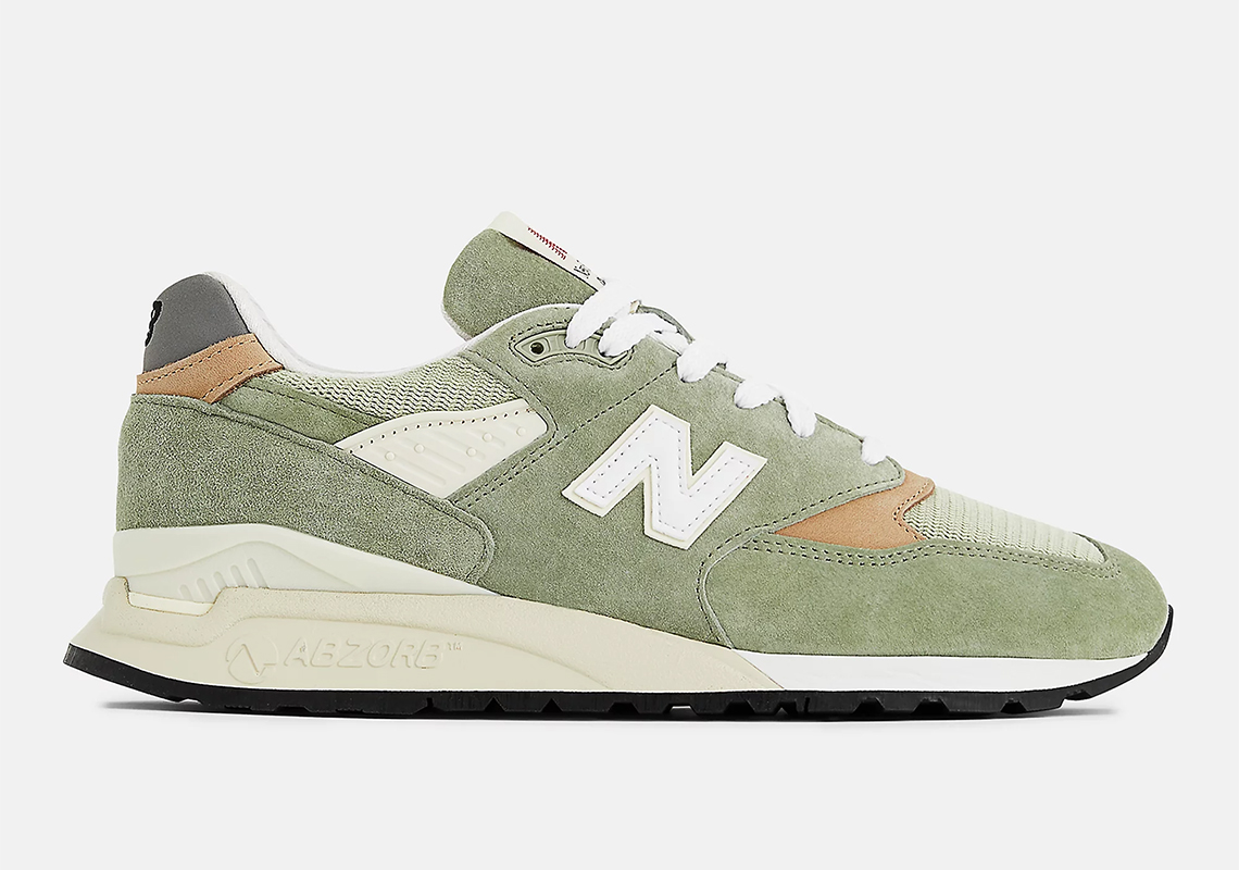 New Balance 998 Made In Usa Olive Leaf U998gt 0