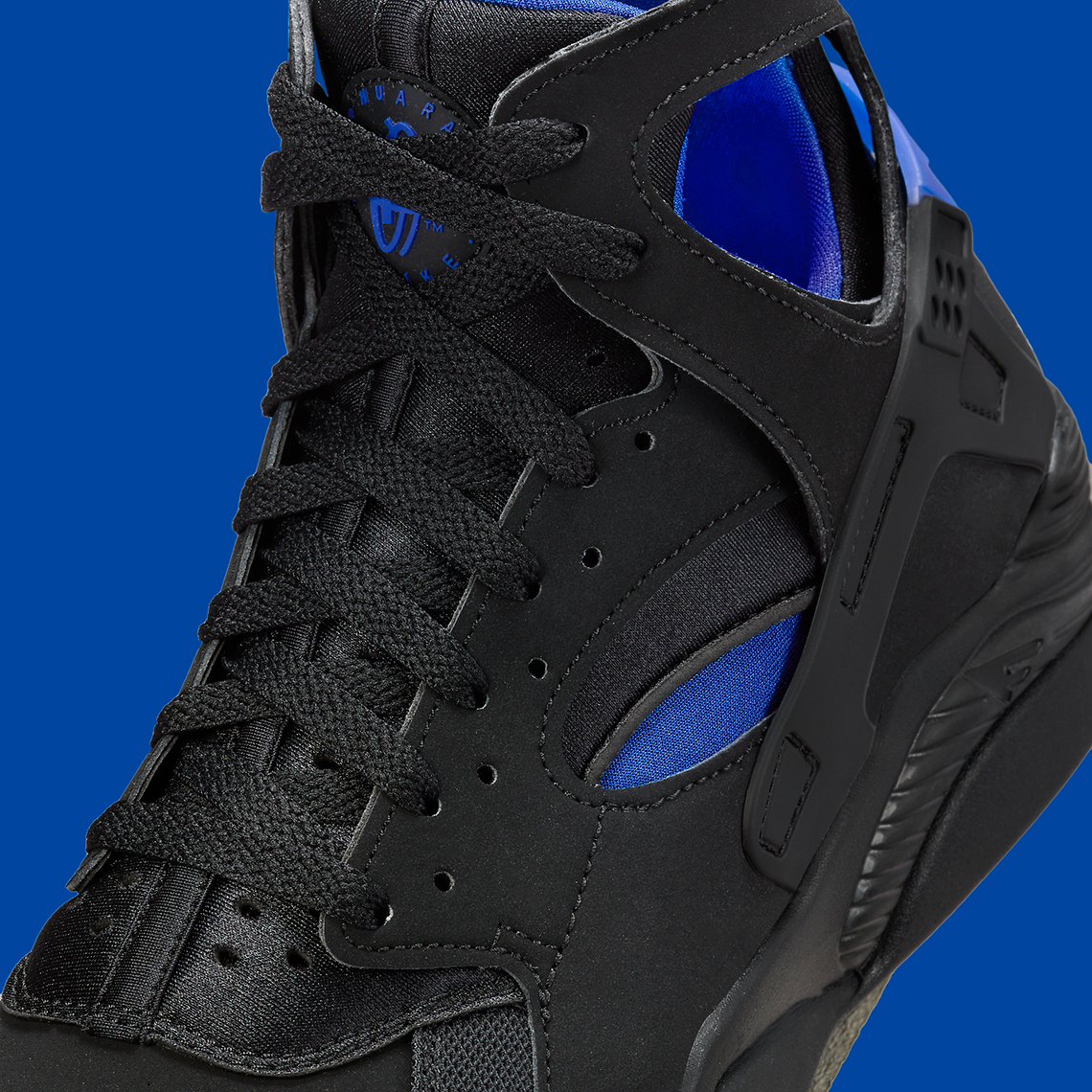 Nike Air Flight Huarache Black Lyon Blue Fd0188 002 5