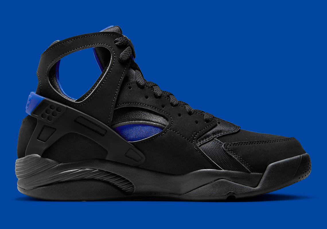 Nike Air Flight Huarache Black Lyon Blue Fd0188 002 6