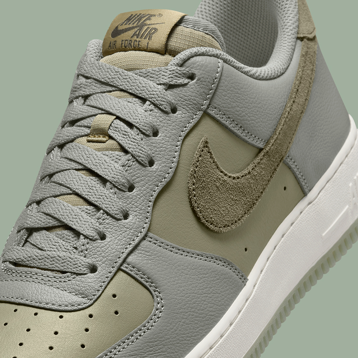 Nike Air Force 1 Low Dark Stucco Medium Olive Fj4170 002 4