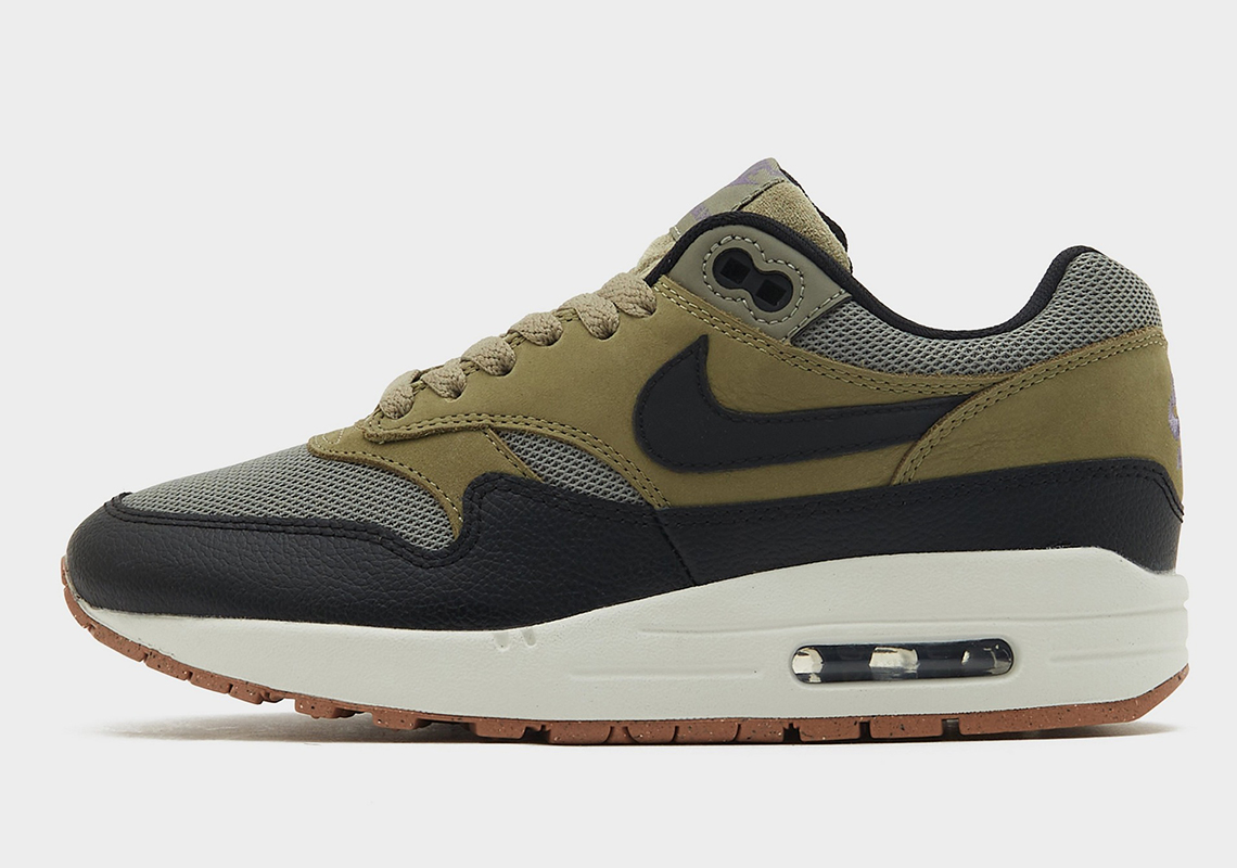 Nike Air Max 1 Black Olive Spring 2024 6