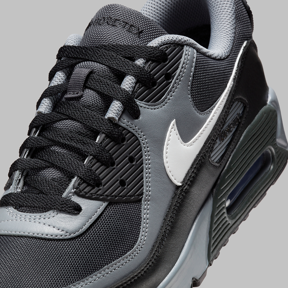 Nike Air Max 90 Gore Tex Grey Black Fd5810 002 7