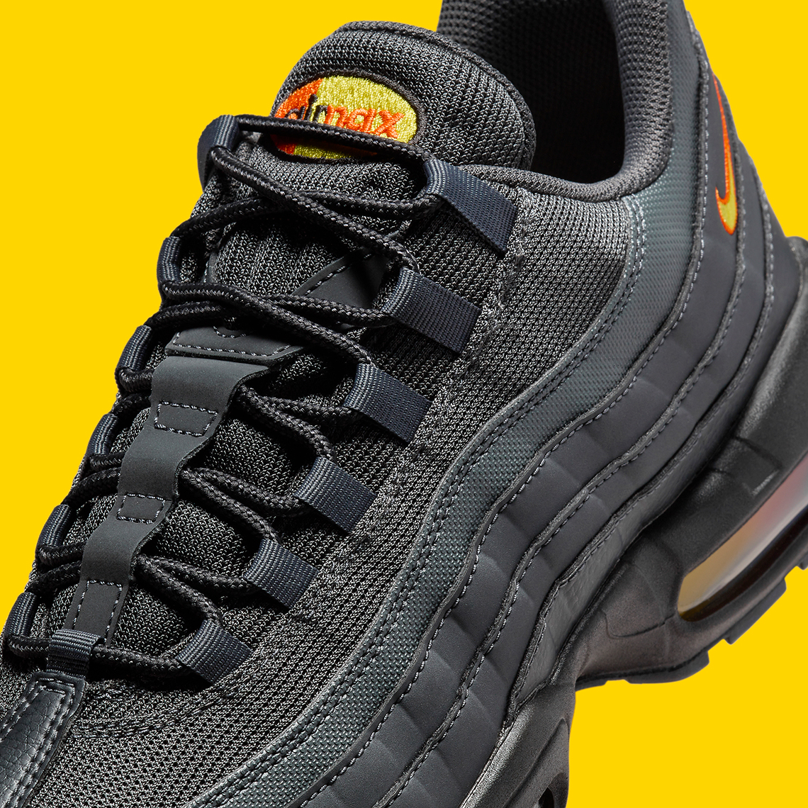 Nike Air Max 95 Anthracite Yellow Orange Fz4626 001 5