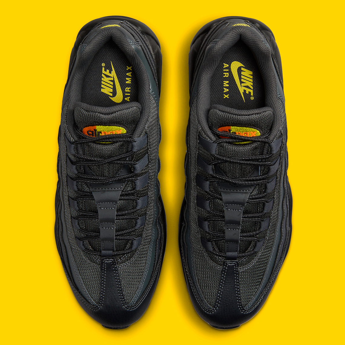 Nike Air Max 95 Anthracite Yellow Orange Fz4626 001 6