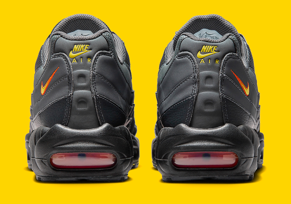 Nike Air Max 95 Anthracite Yellow Orange Fz4626 001 8