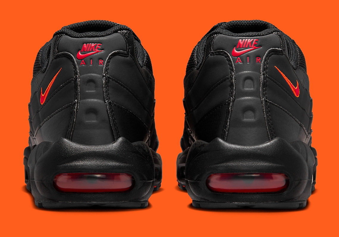 Nike Air Max 95 Black Orange Red Fz4626 002 5