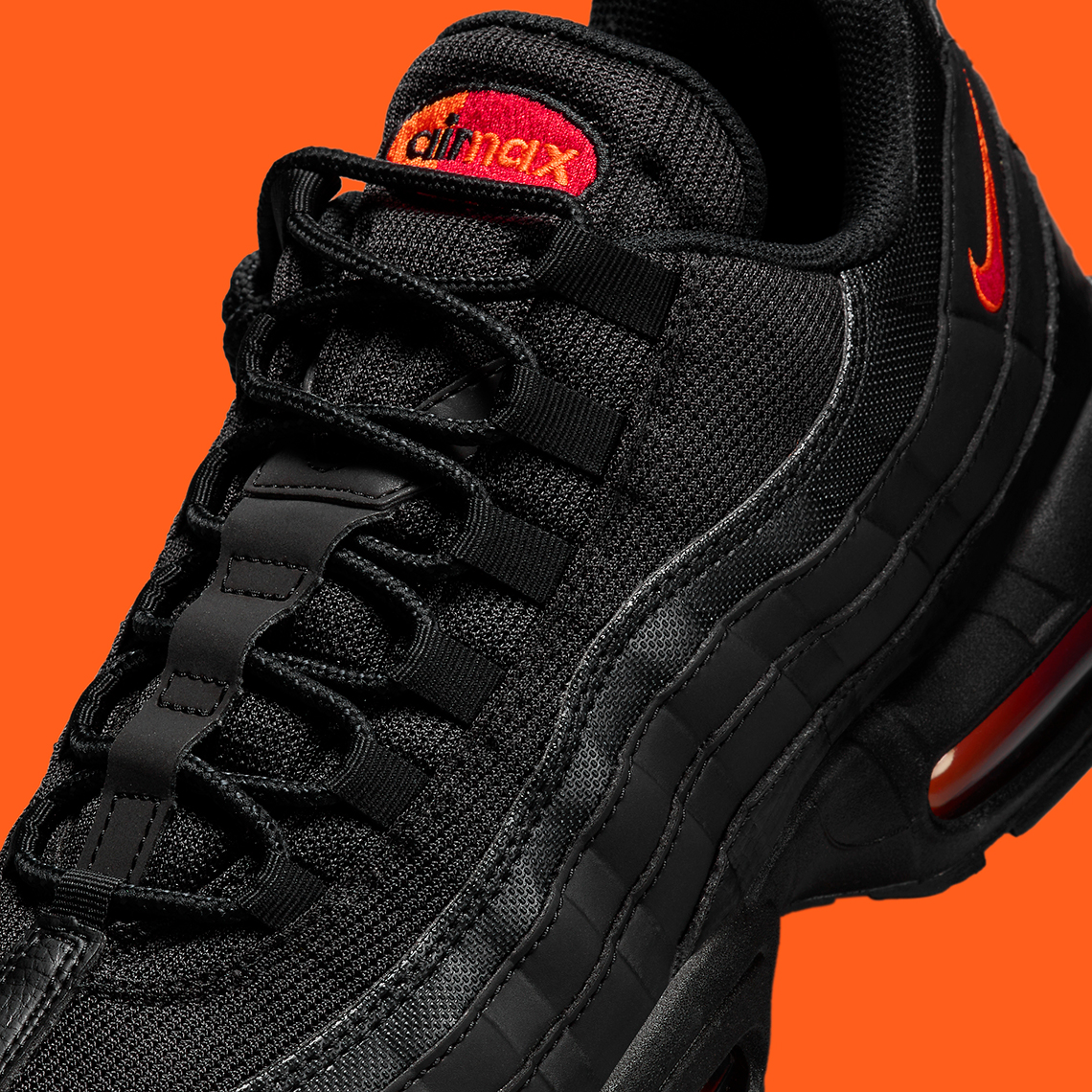 Nike Air Max 95 Black Orange Red Fz4626 002 7