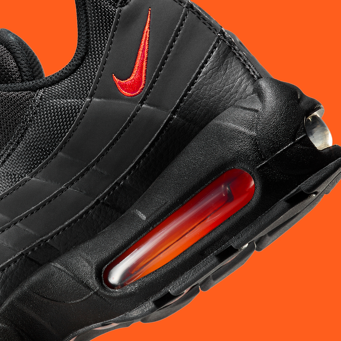 Nike Air Max 95 Black Orange Red Fz4626 002 8