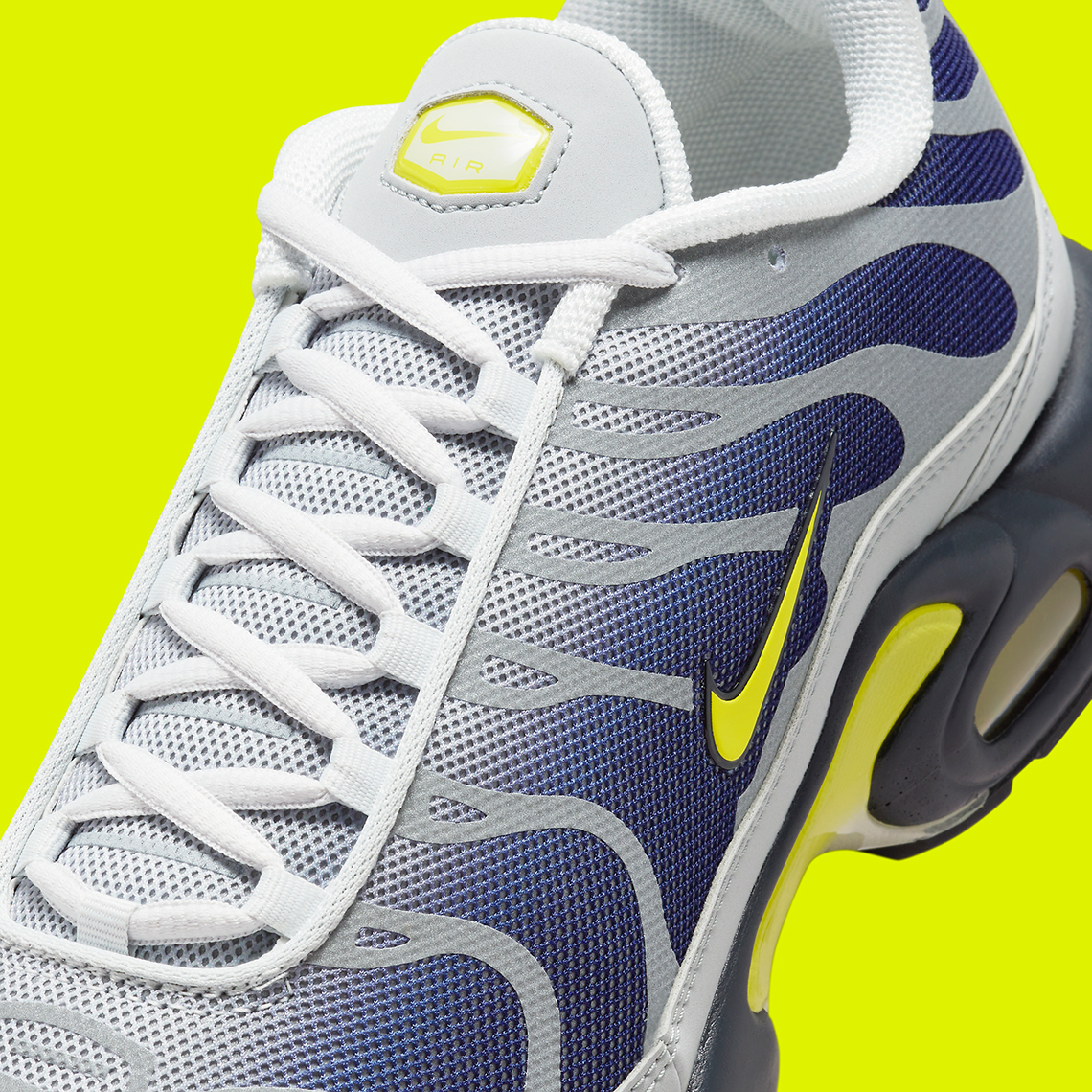 Nike Air Max Plus Grey Navy Yellow Fz4622 001 3