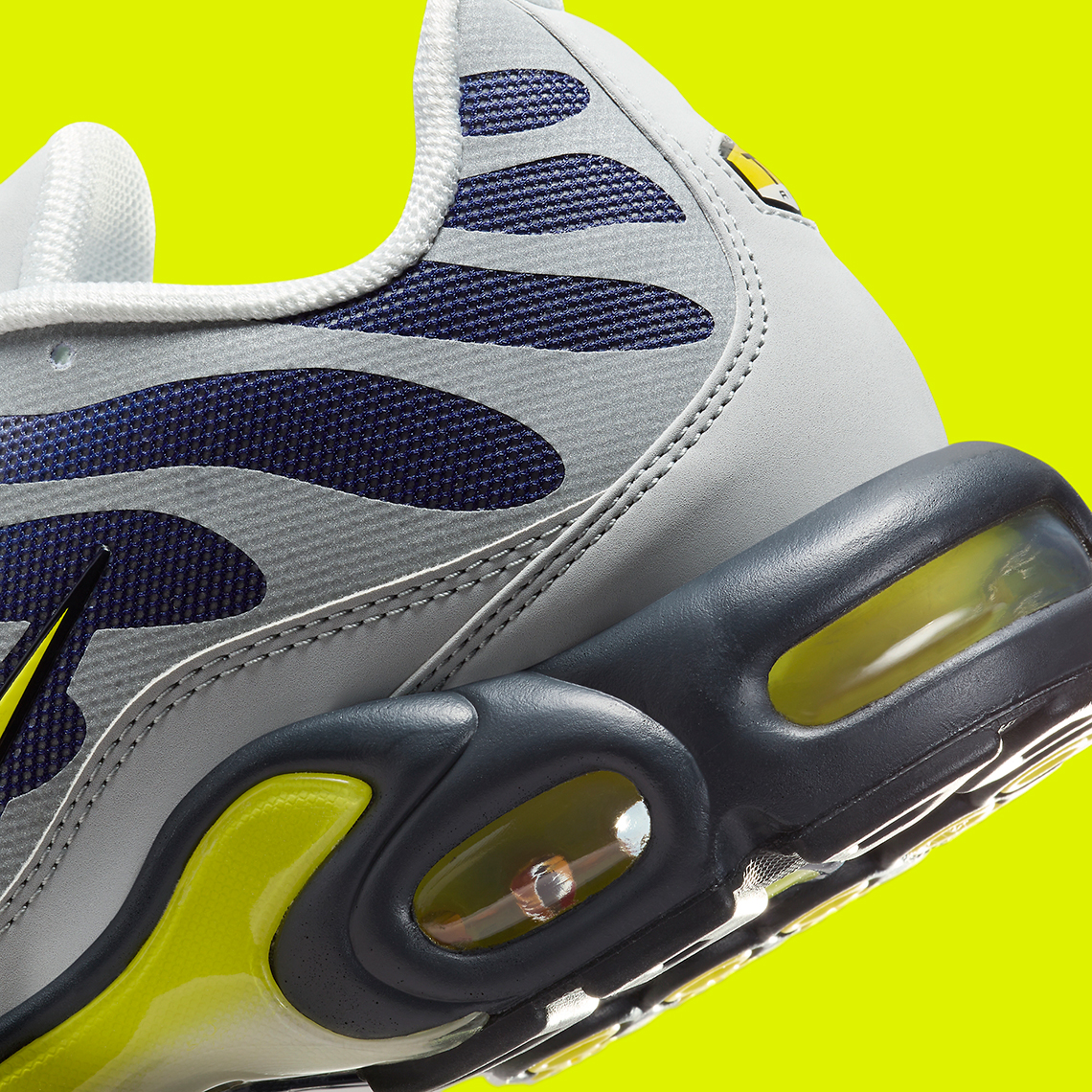 Nike Air Max Plus Grey Navy Yellow Fz4622 001 8