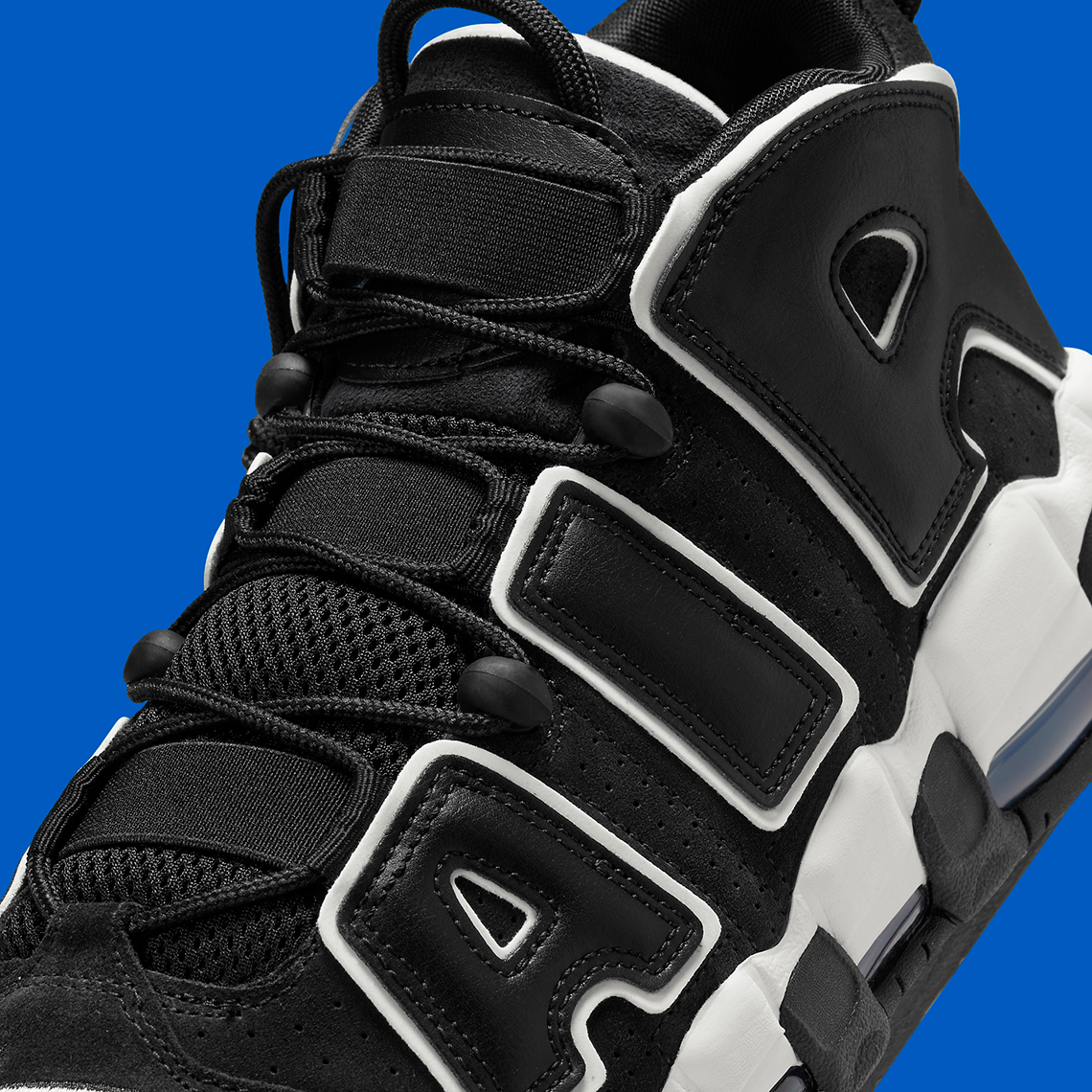 Nike Air More Uptempo Black Royal Fb8883 001 2