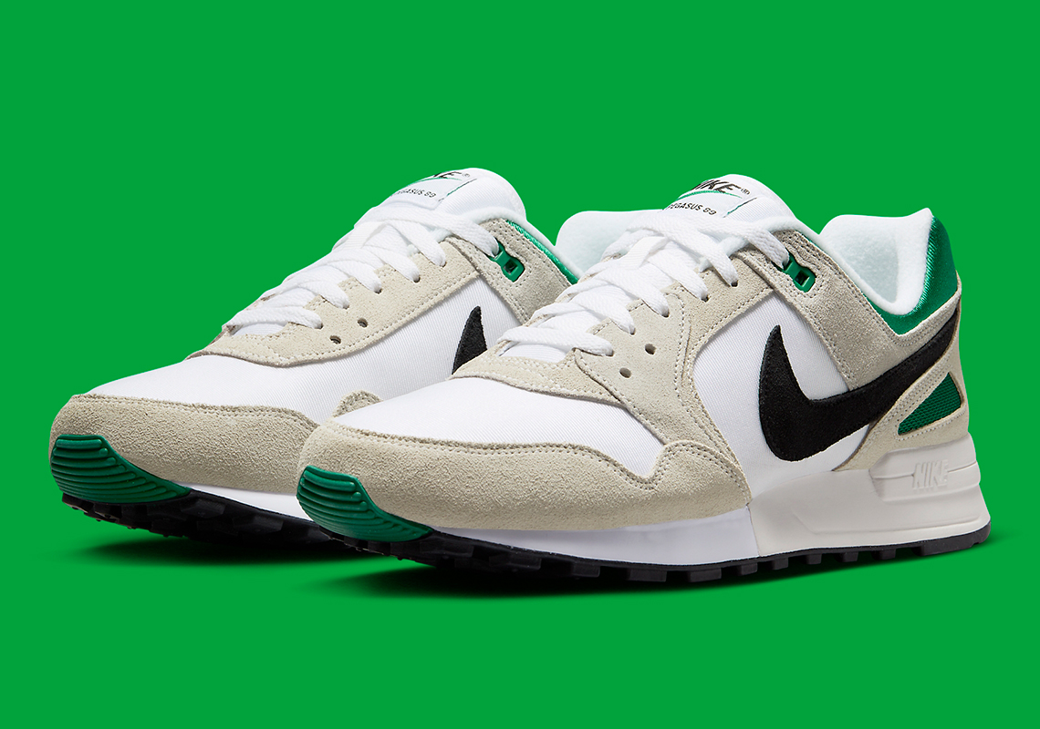 Nike Air Pegasus 89 Summit White Green Phantom Black Fz5626 100 4