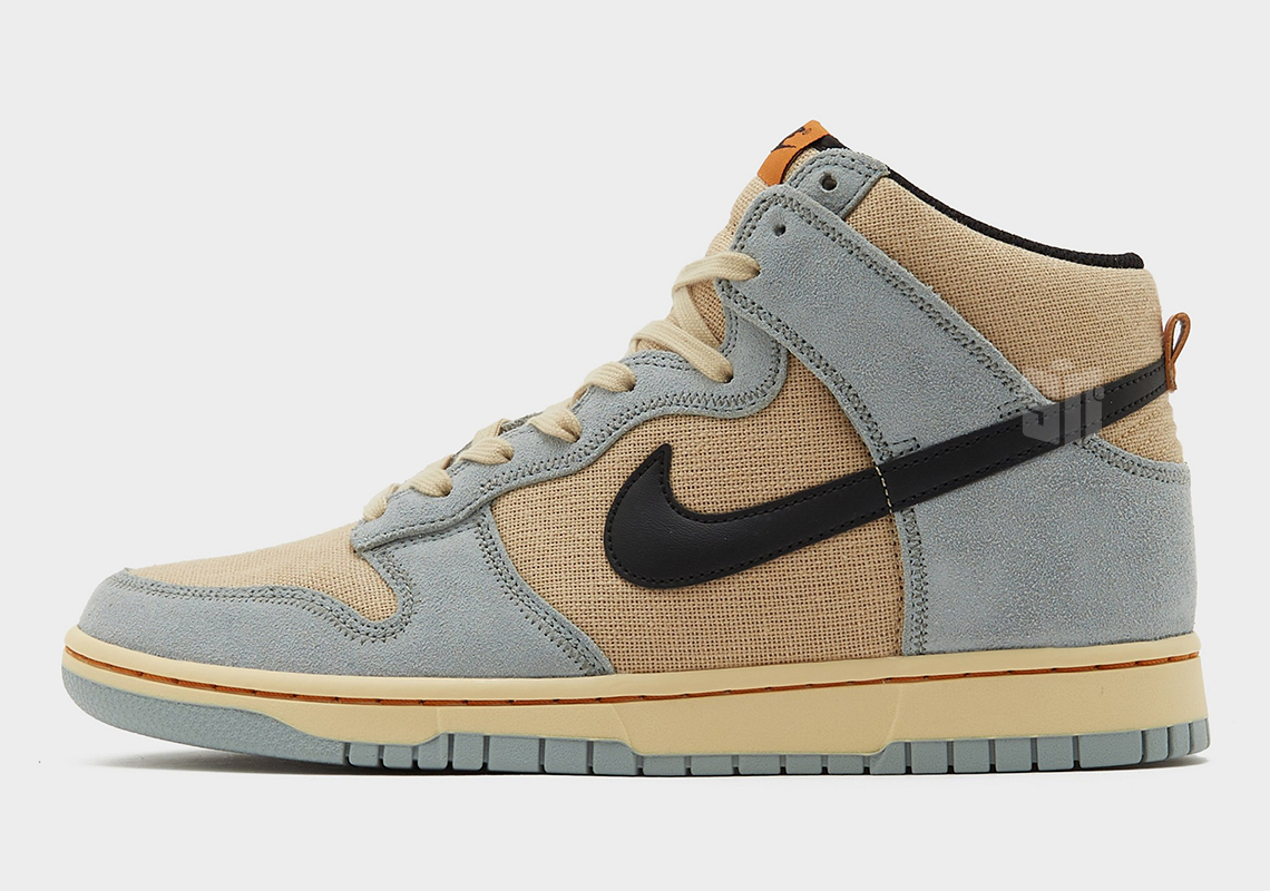 Nike Dunk High Basketball Hemp Release Date 6