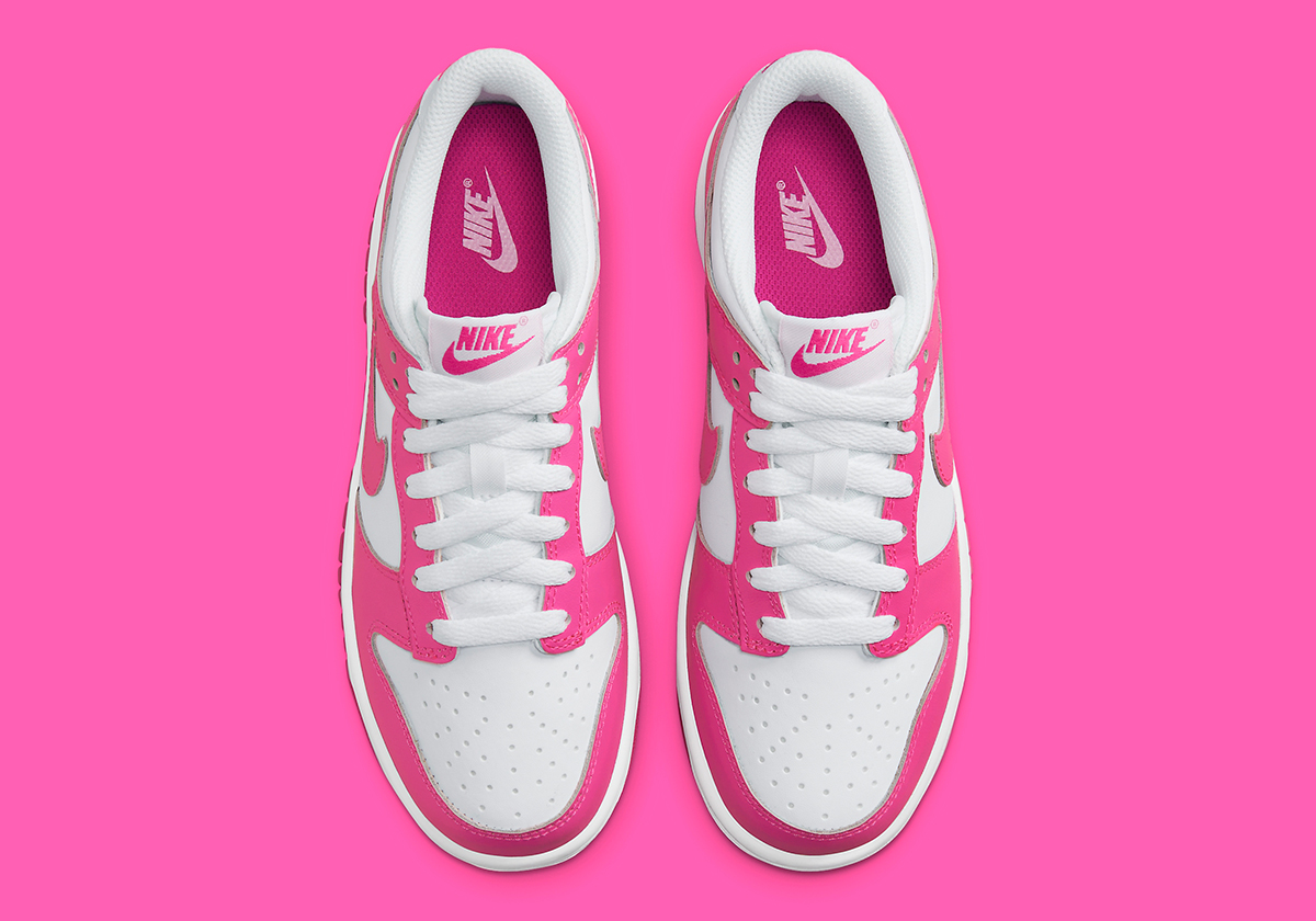 Nike Dunk Low Girls Pink Flash Fb9109 102 4