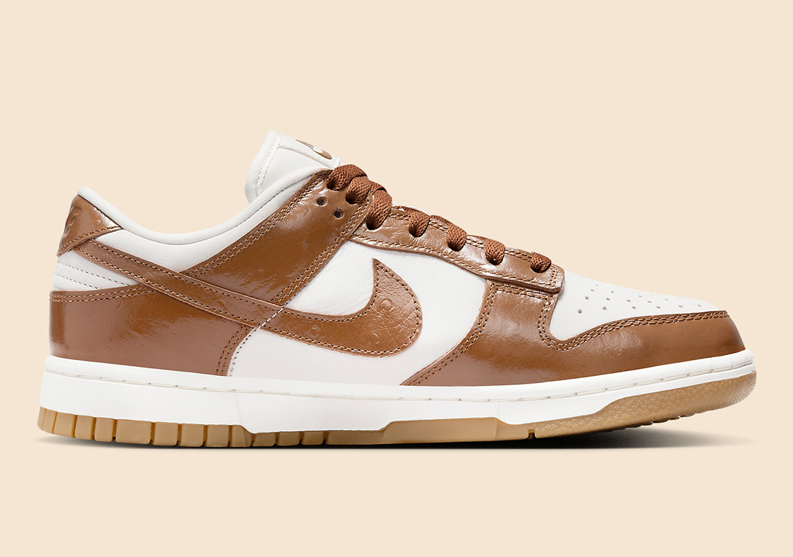 Nike Dunk Low Lx Ostrich Phantom Ale Brown Fj2260 001 3