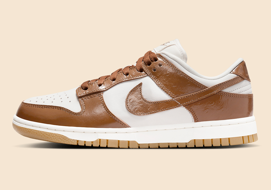 Nike Dunk Low Lx Ostrich Phantom Ale Brown Fj2260 001 5