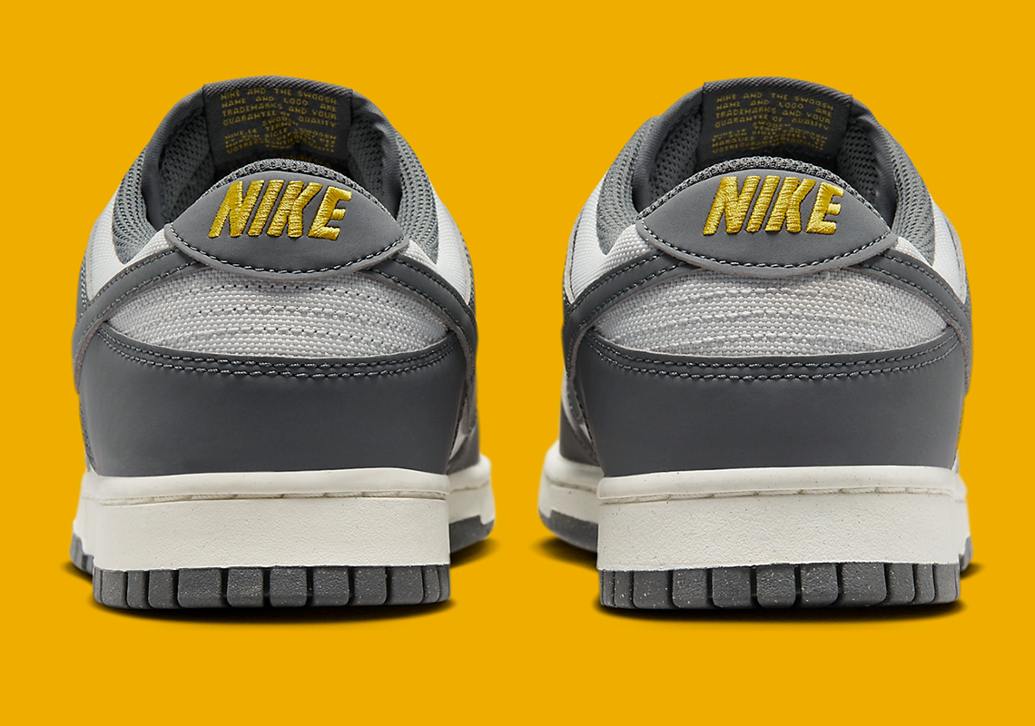 Nike Dunk Low Next Nature Grey Yellow Fz4621 001 4