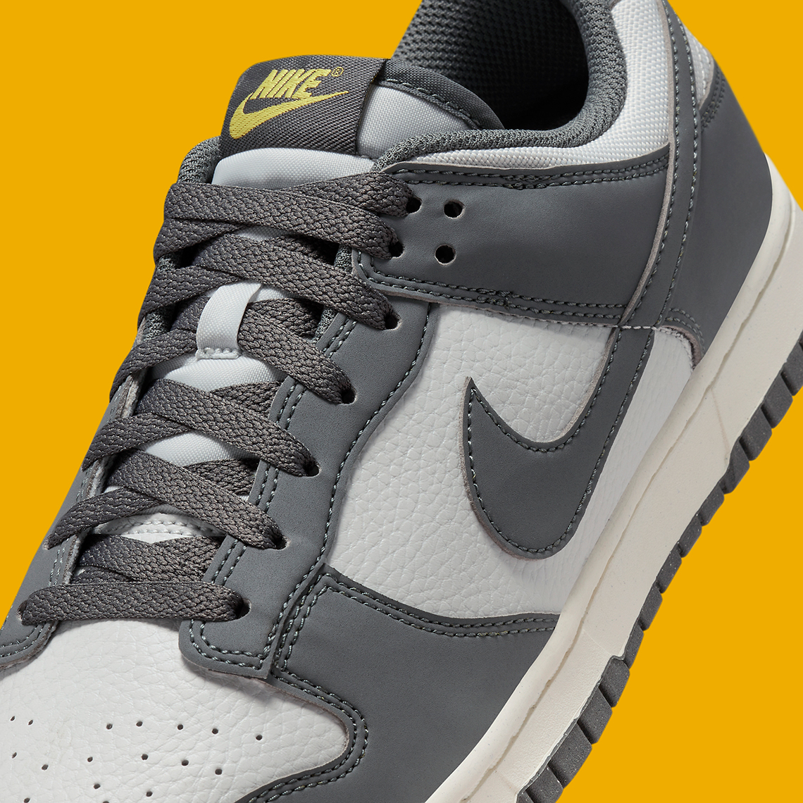 Nike Dunk Low Next Nature Grey Yellow Fz4621 001 7