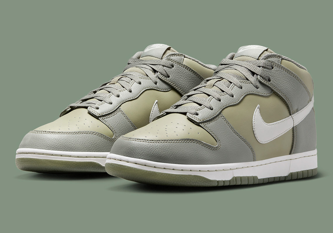 Nike Dunk Mid Dark Stucco Light Bone Neutral Olive Fj4194 001 6