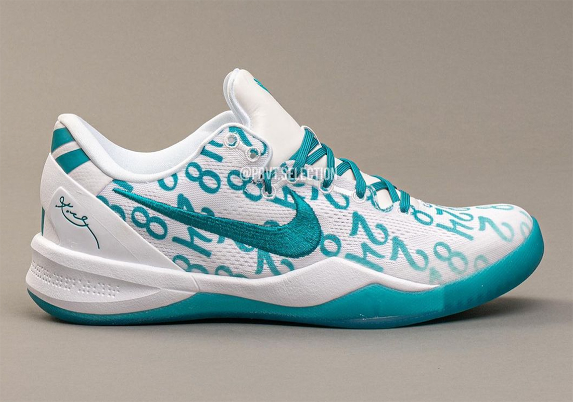 Nike Kobe 8 Emerald Fq3549 101 6