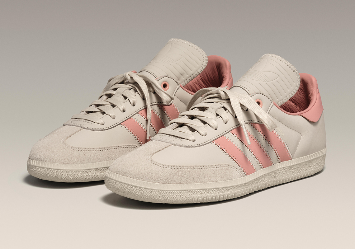 Pharrell Humanrace Adidas Samba Tan Pink Release Date 3