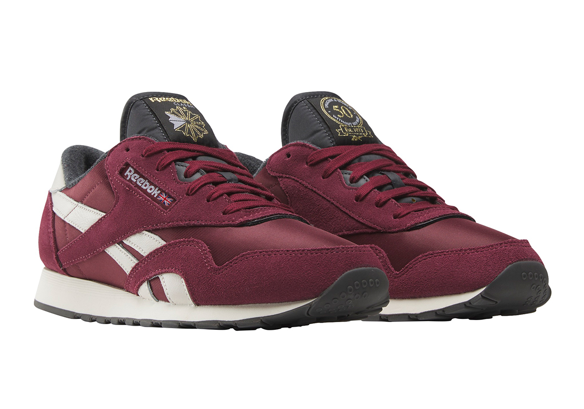 Reebok Classic Nylon Maroon 50th Anniversary Of Hip Hop 3