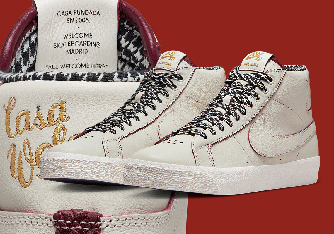 Madrid's Welcome Skateboarding Receives Its Own Nike SB Blazer Mid