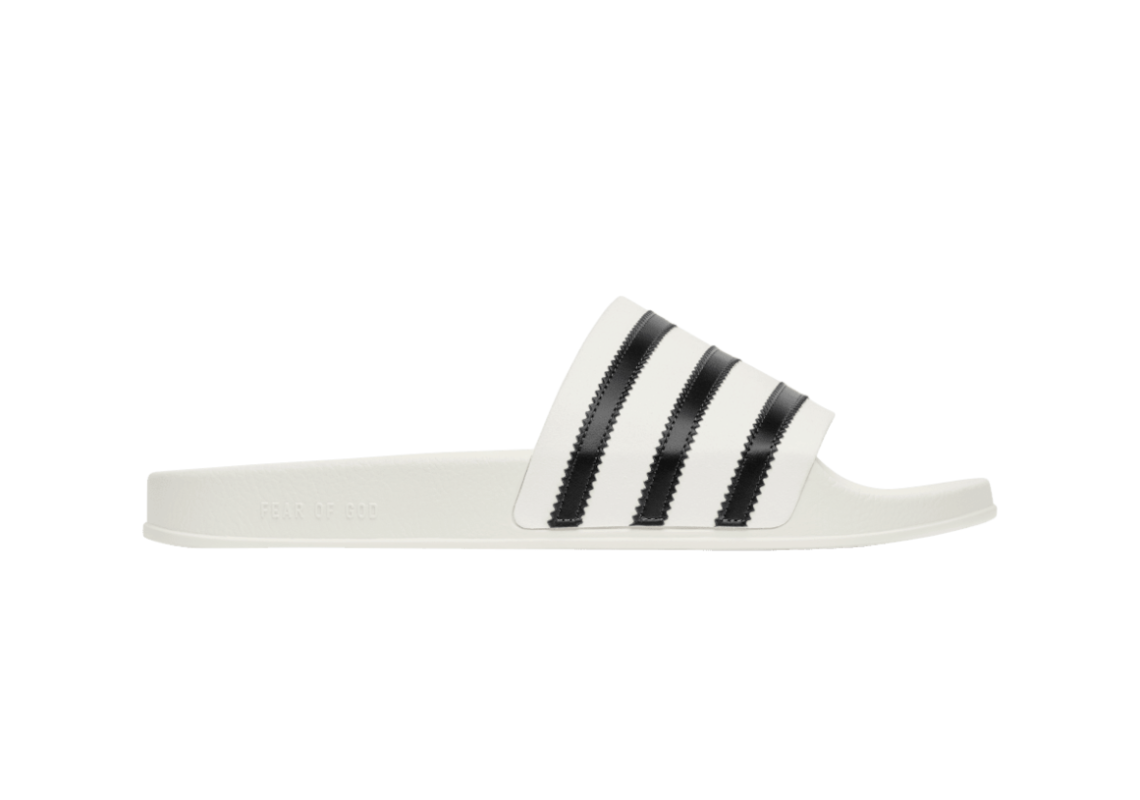 Fear Of God Athletics Adilette Cream Black 1