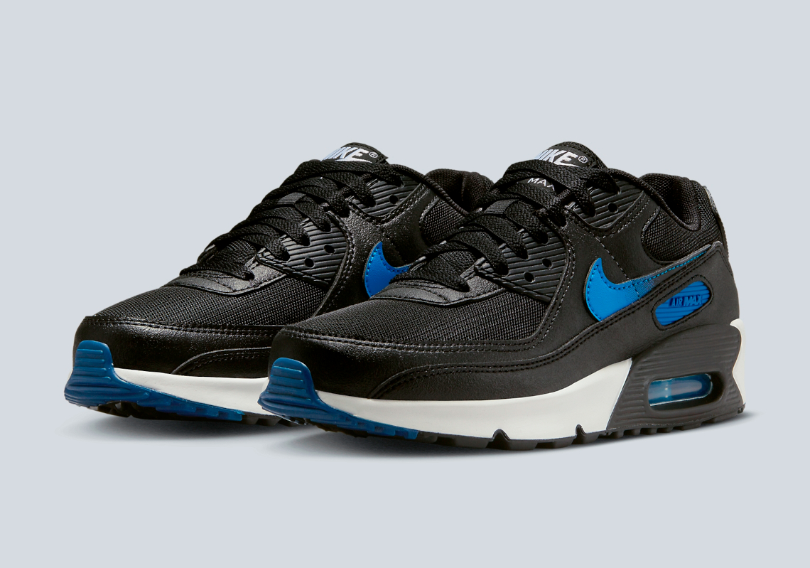 Shades Of Blue Take On This Kid's Nike Air Max 90