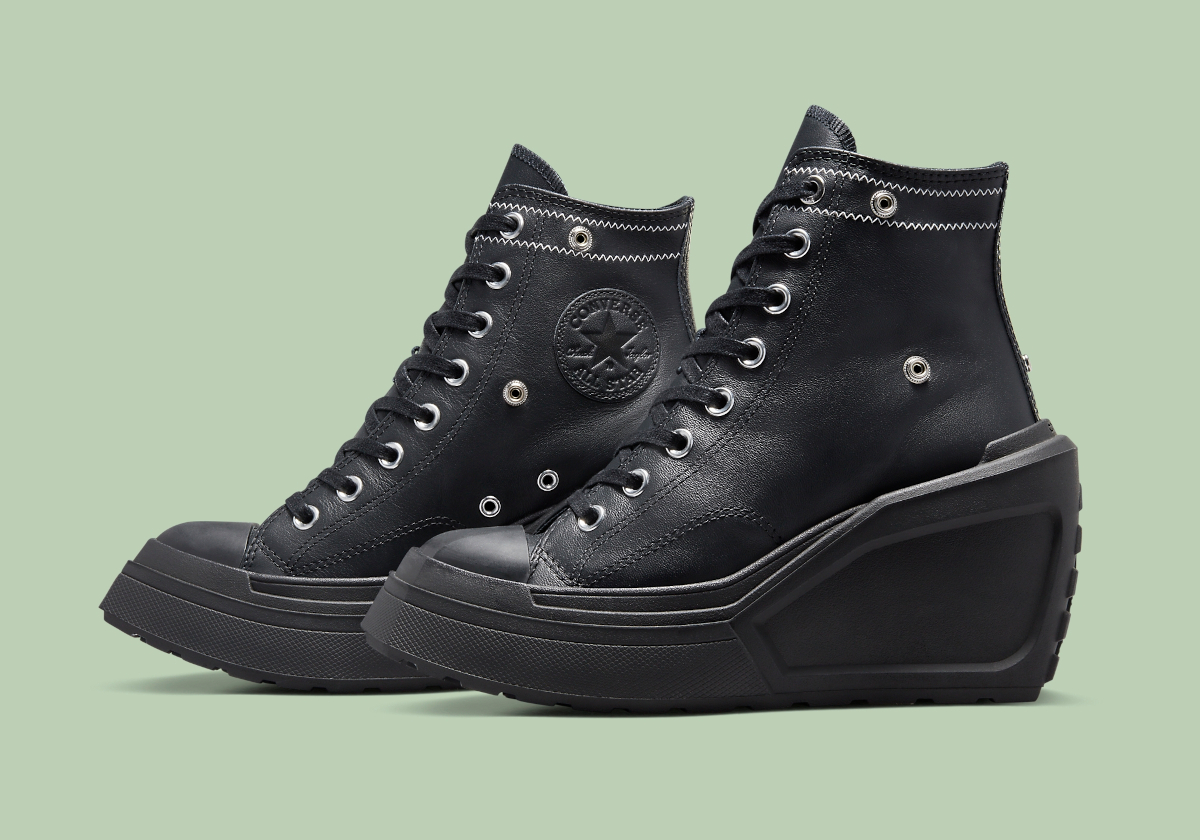 Martine Ali Converse Chuck 70 De Luxe Wedge Black A08650c 001 9