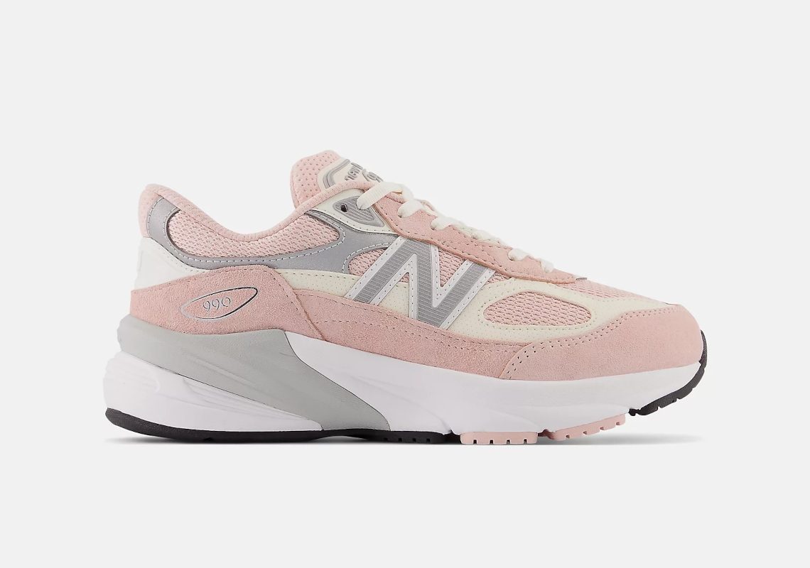 New Balance 990v6 Gs Pink Haze Gc990pk6 1