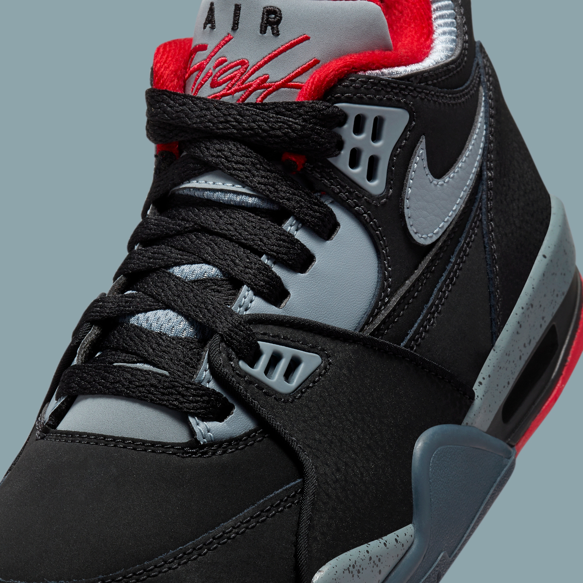 Nike Air Flight 89 Black Magnet Grey 2024 3