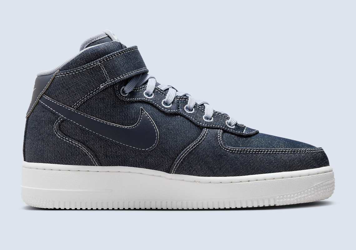 Nike Air Force 1 Mid Denim Dd9625 400 5