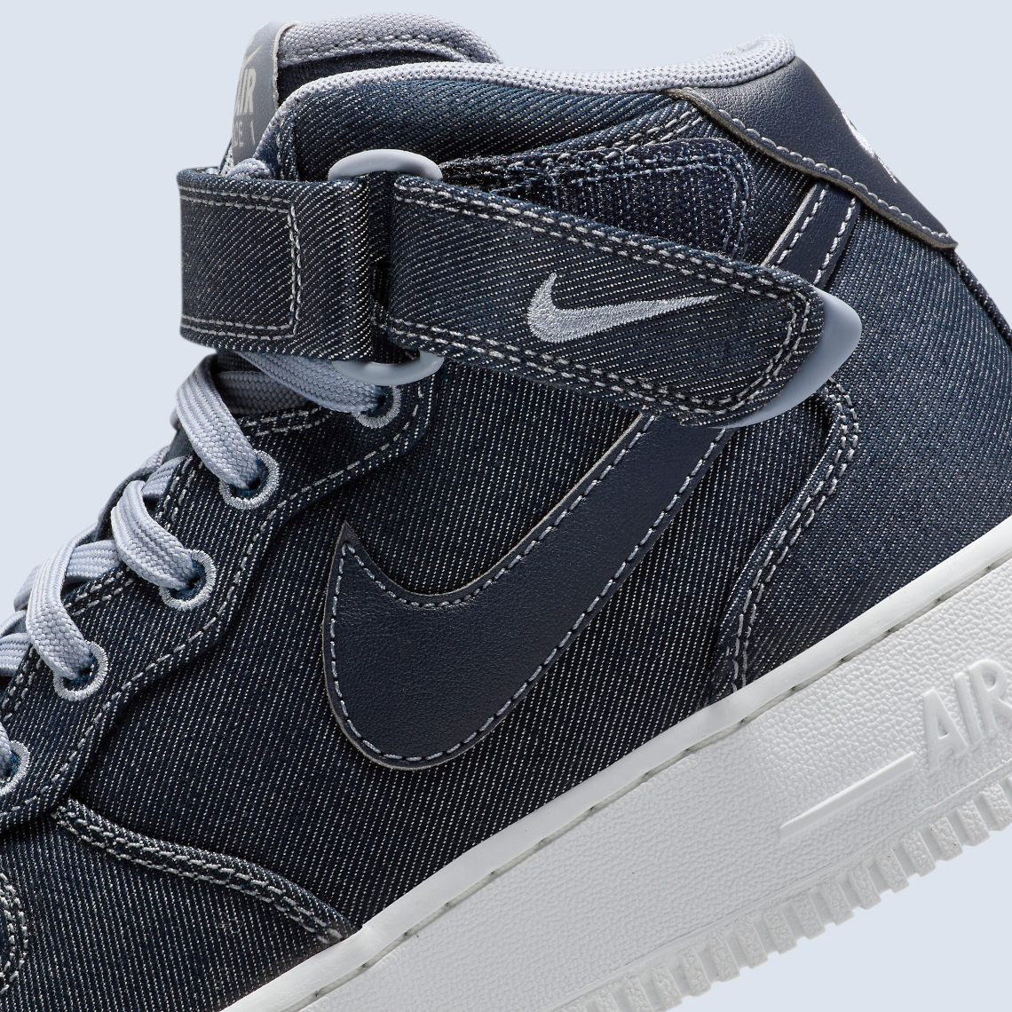 Nike Air Force 1 Mid Denim Dd9625 400 6