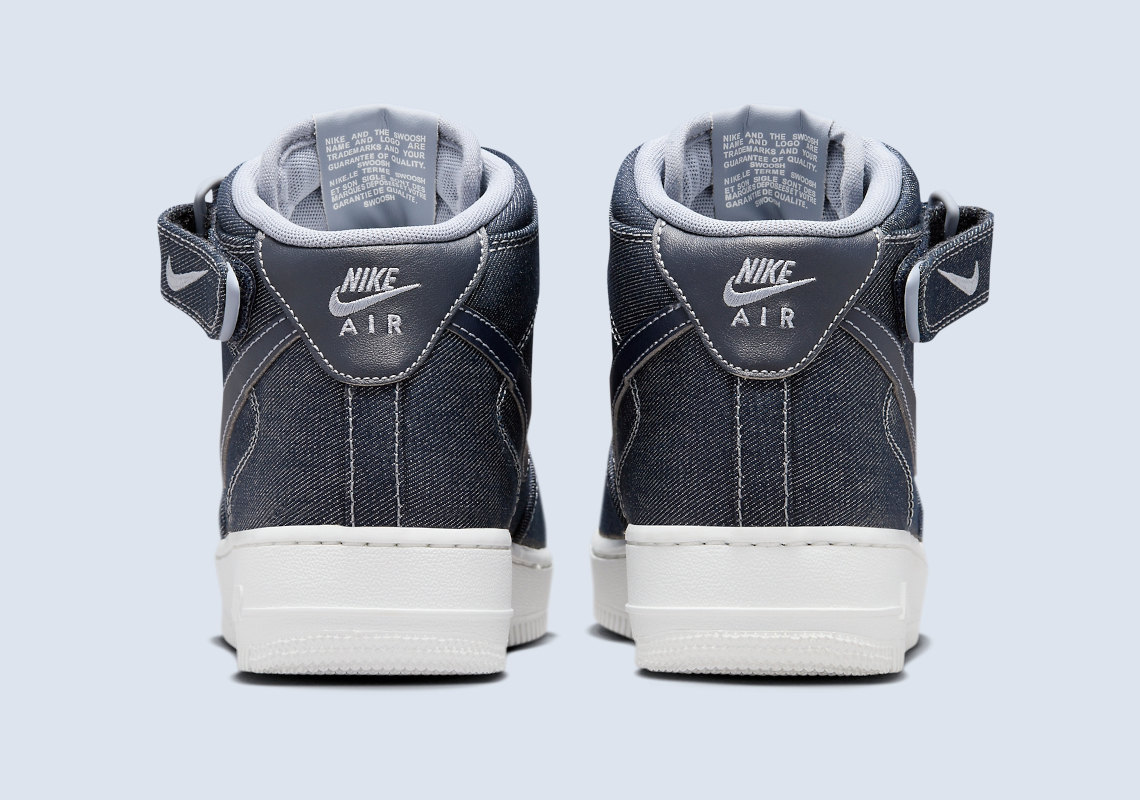 Nike Air Force 1 Mid Denim Dd9625 400 8