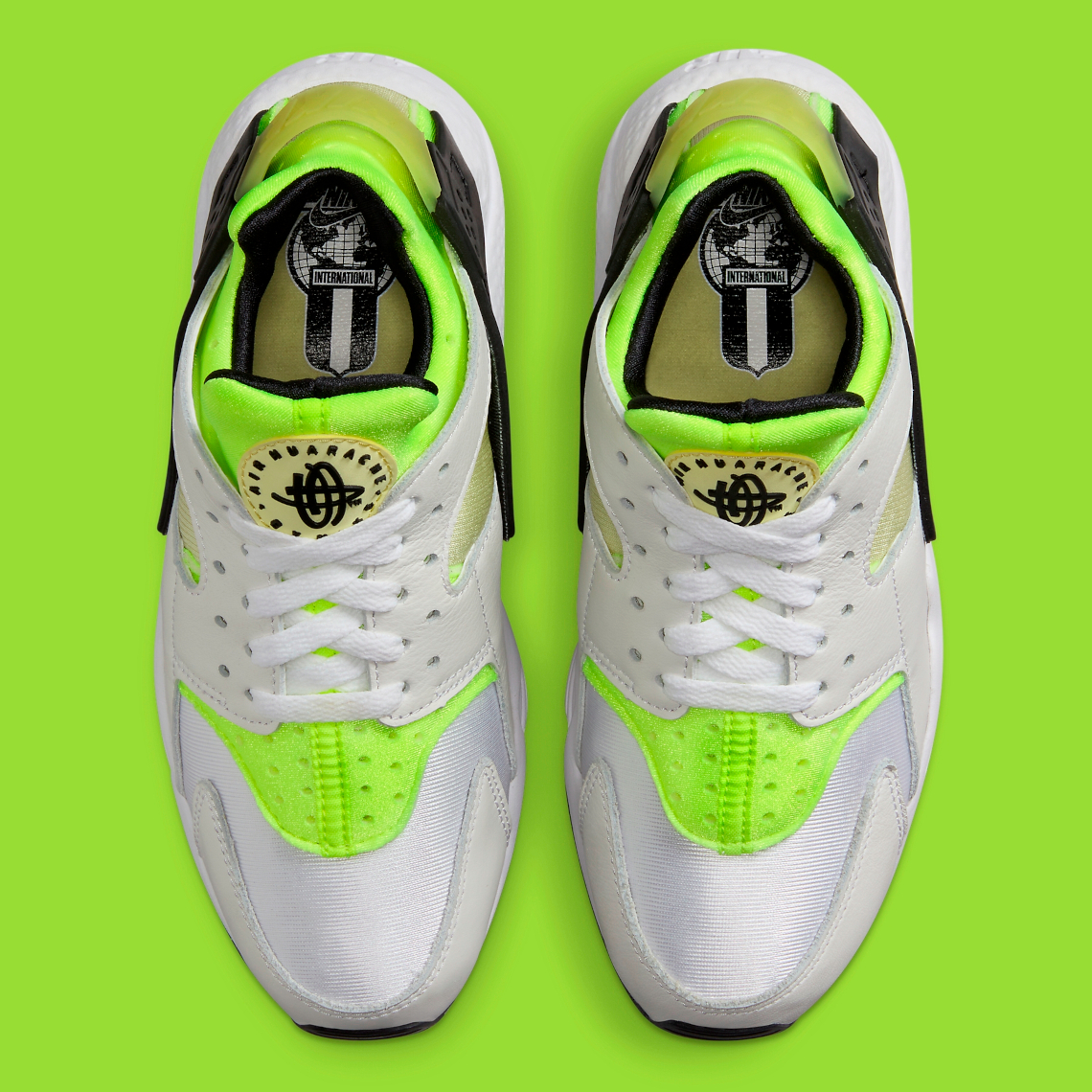 Nike Air Huarache White Volt Black Dh4439 113 4