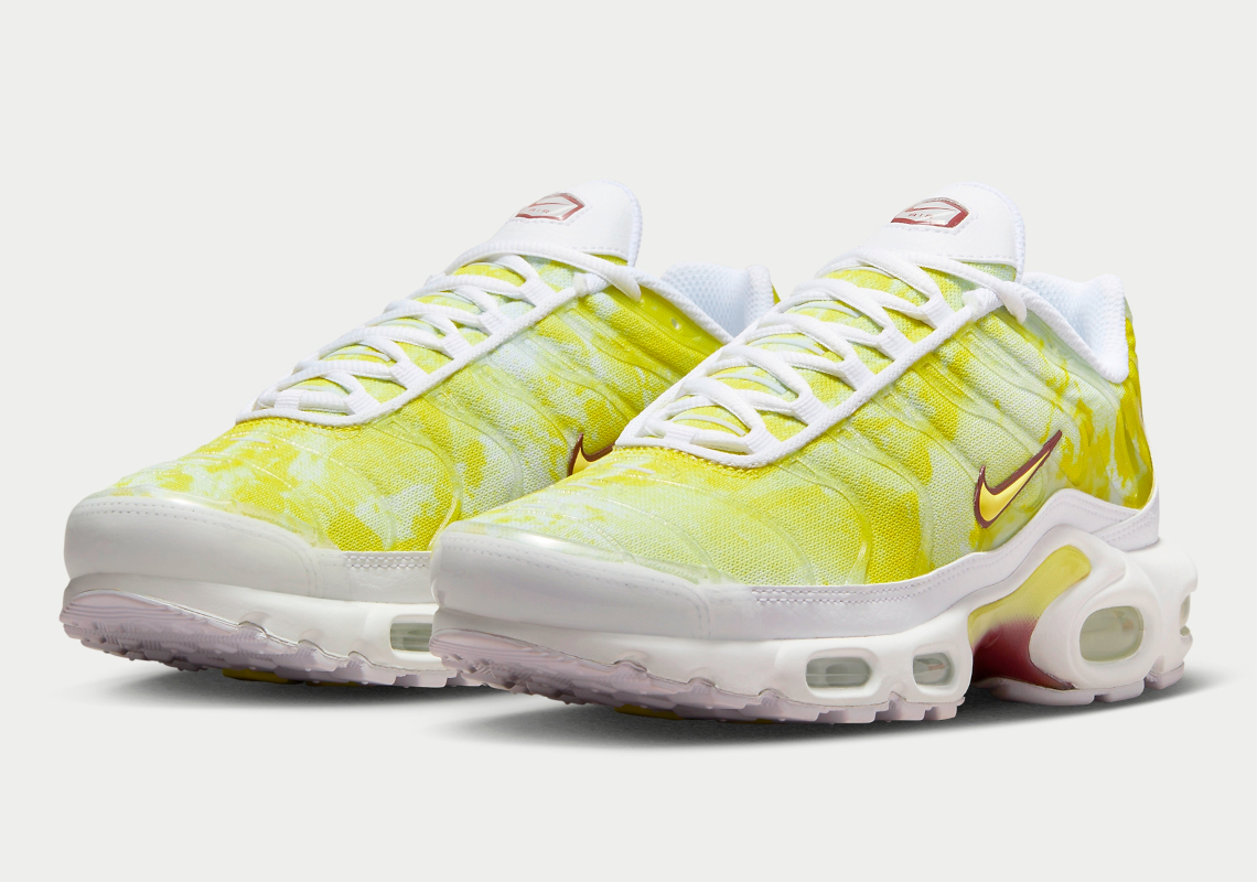 Nike Air Max Plus Fz4348 100 Lemon Burgundy 7