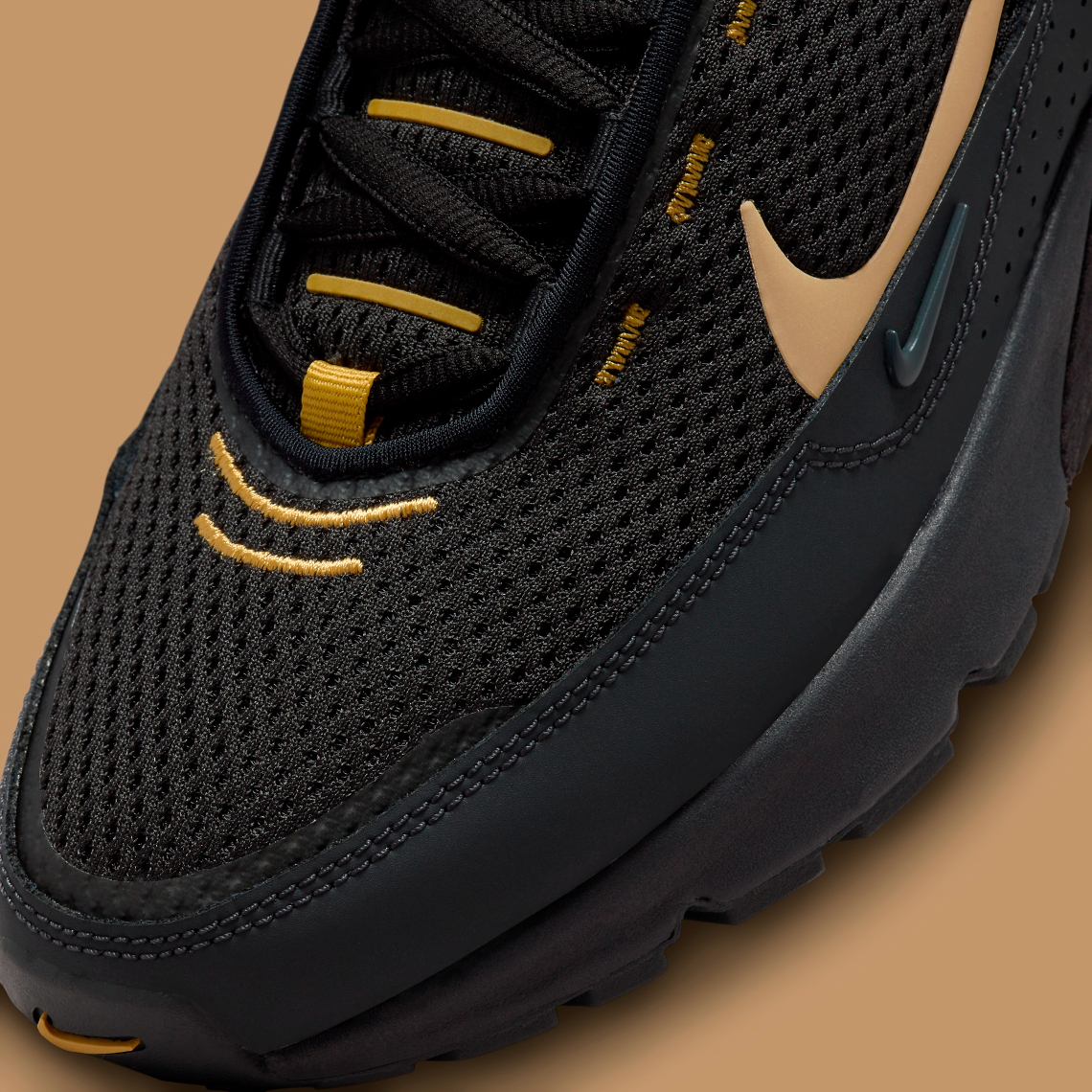 Nike Air Max Pulse Black Flat Gold Fq8733 010 5