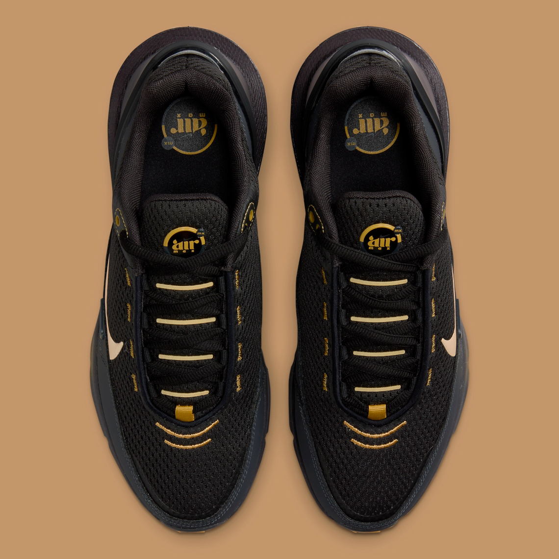 Nike Air Max Pulse Black Flat Gold Fq8733 010 9