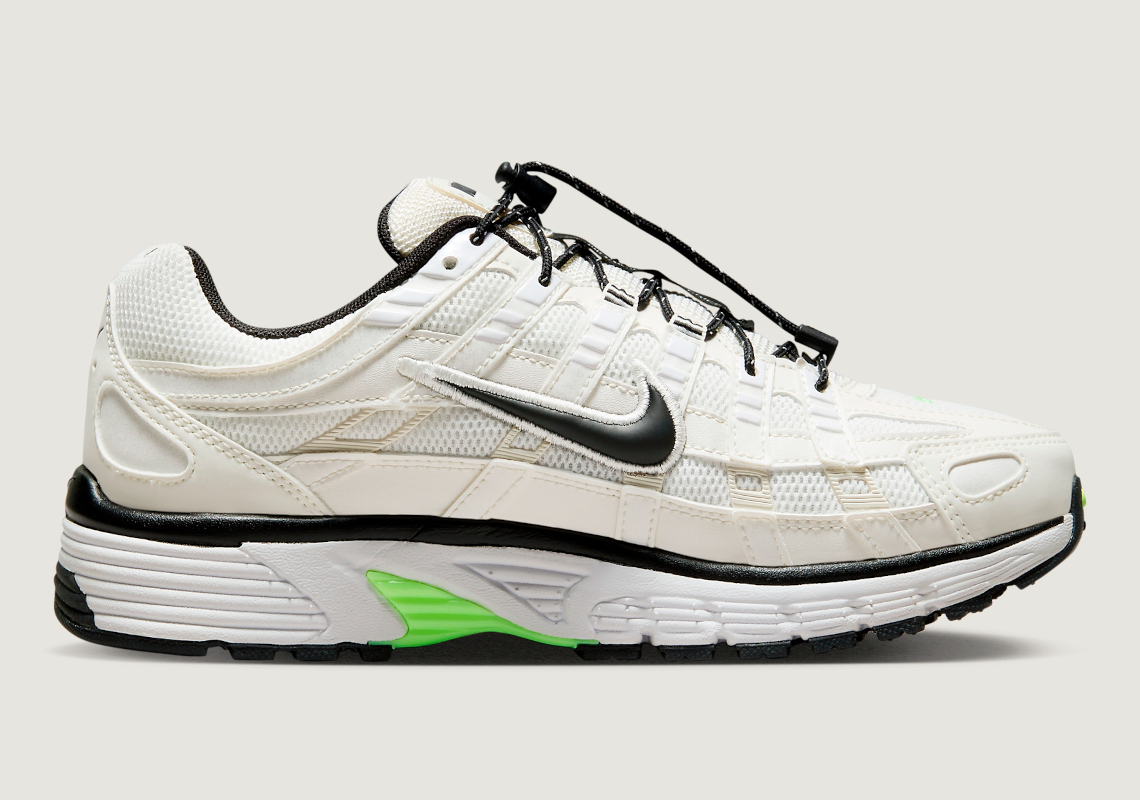 Nike P 6000 Sail Lime Blast Reflect Silver Black Fn7776 100 13