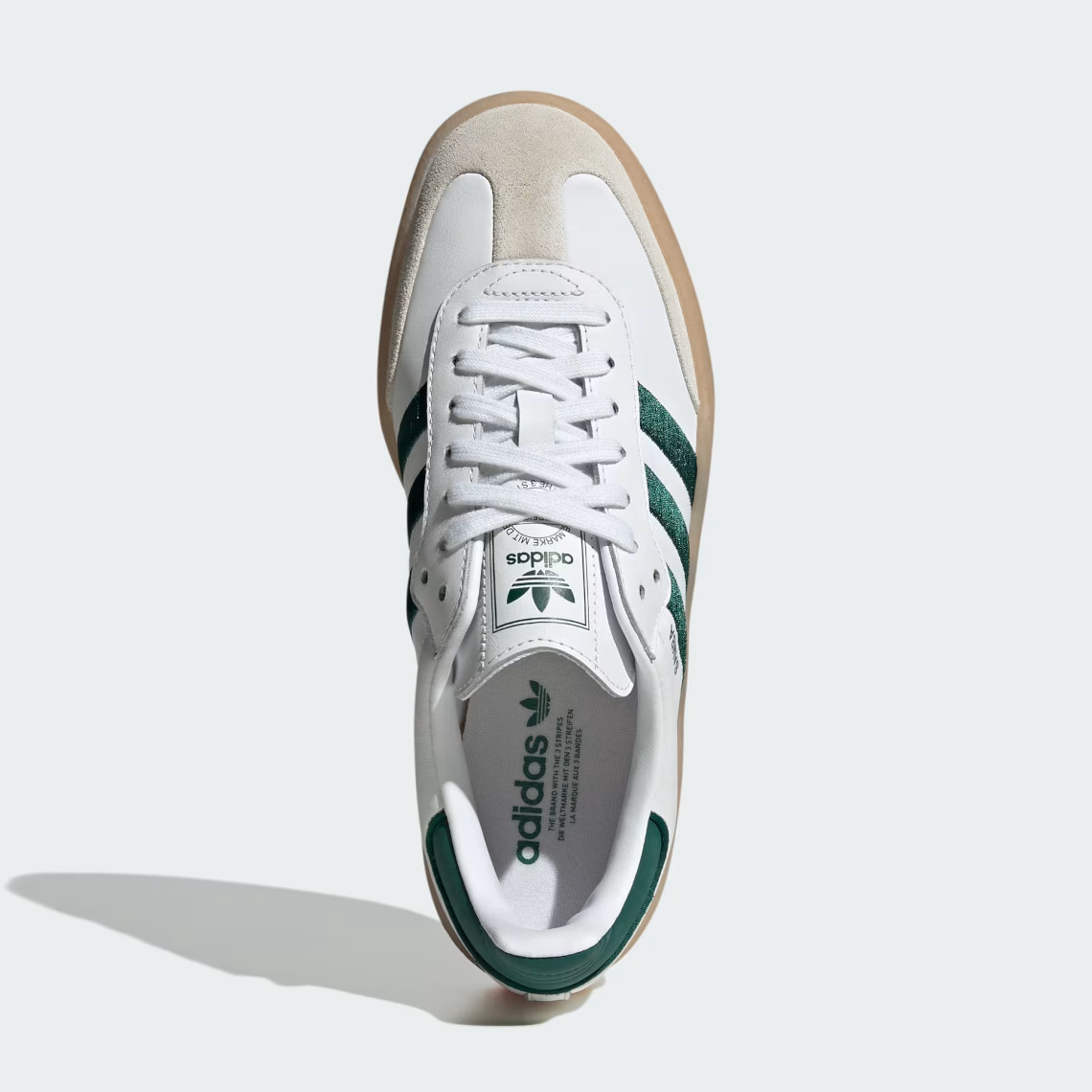 Adidas Sambae White Green Id0440 2