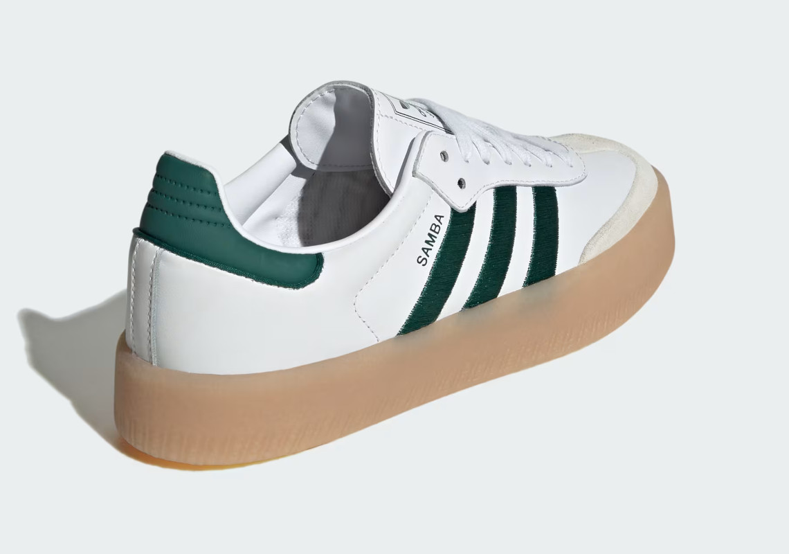 Adidas Sambae White Green Id0440 5