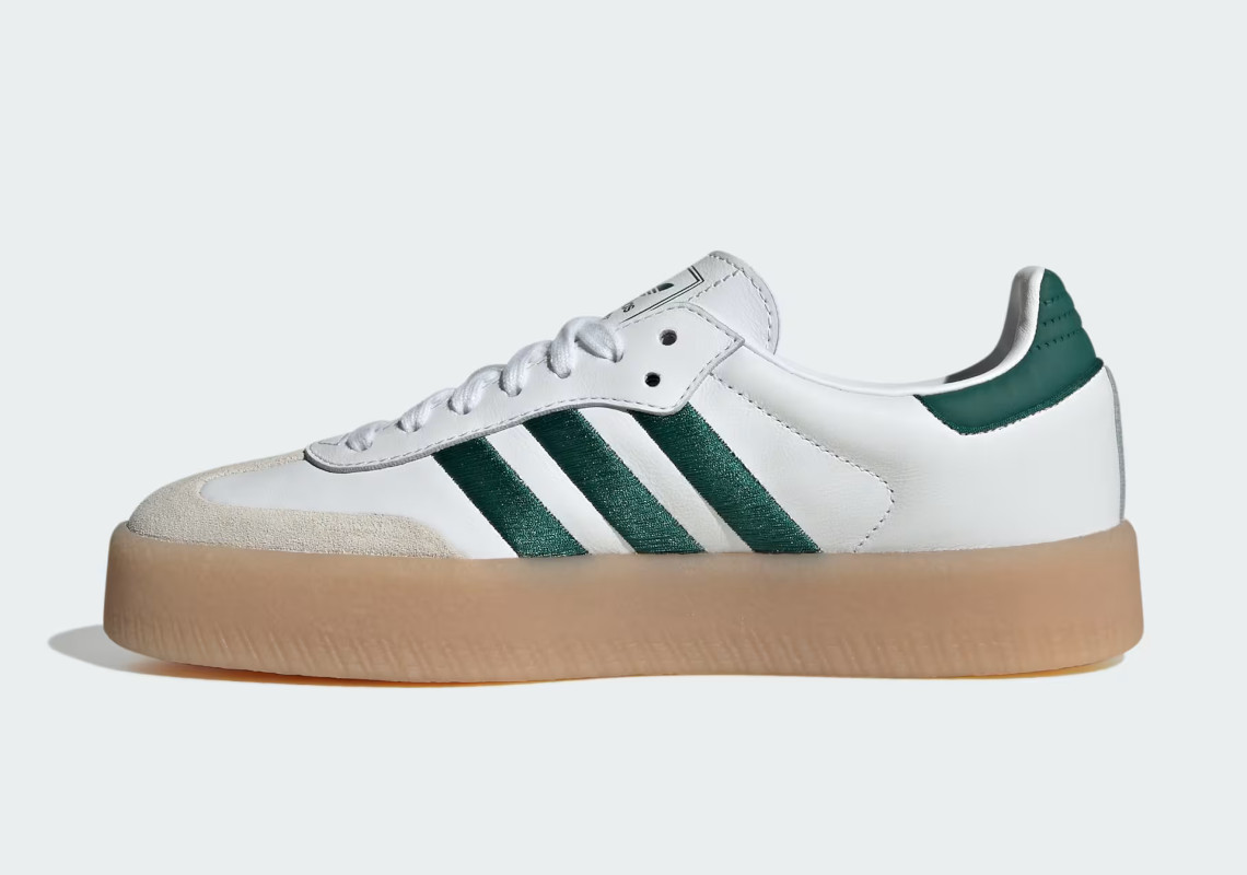 Adidas Sambae White Green Id0440 6