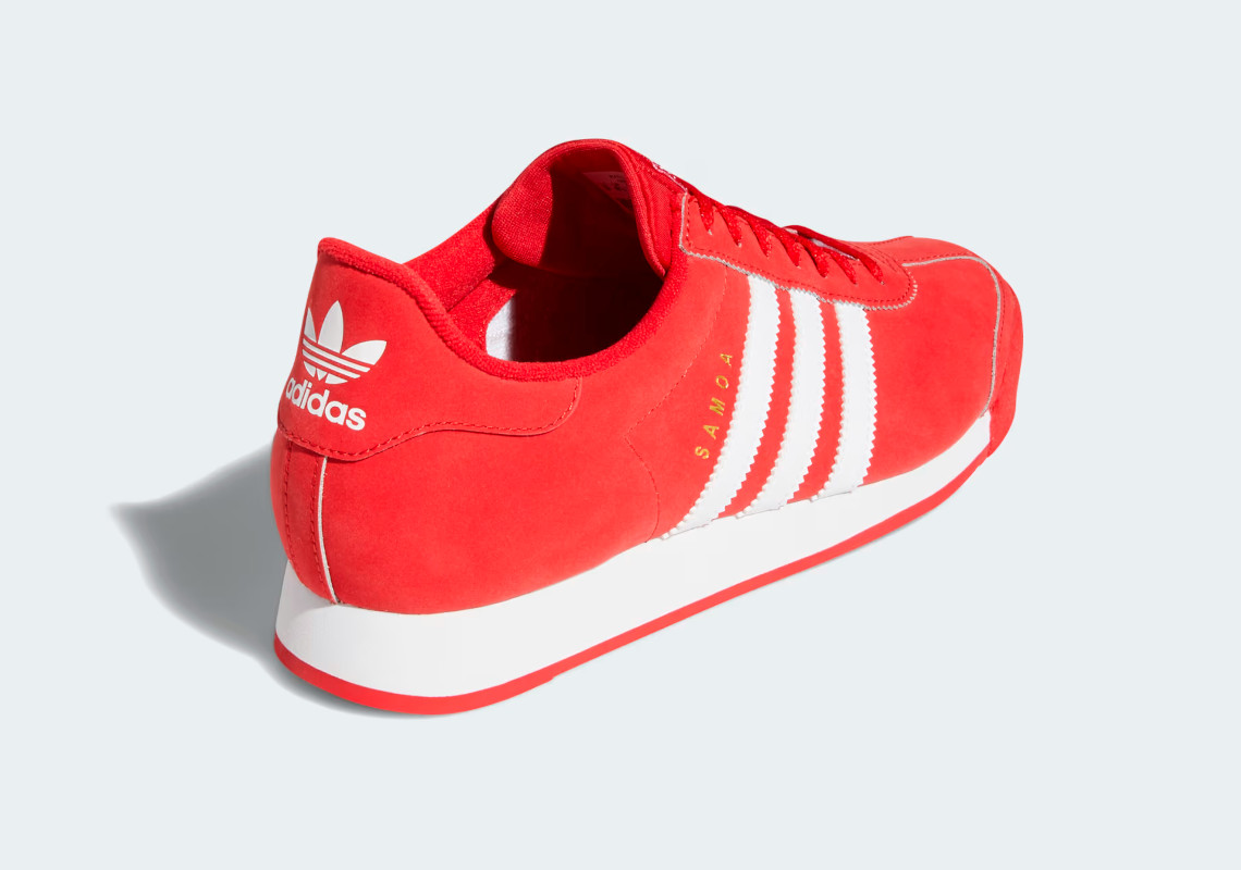 Adidas Samoa Scarlet White Fv4990 5